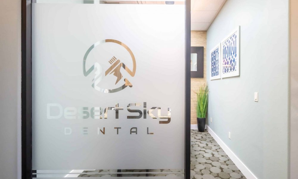 desert sky dental Modern dentistry main entrance gate